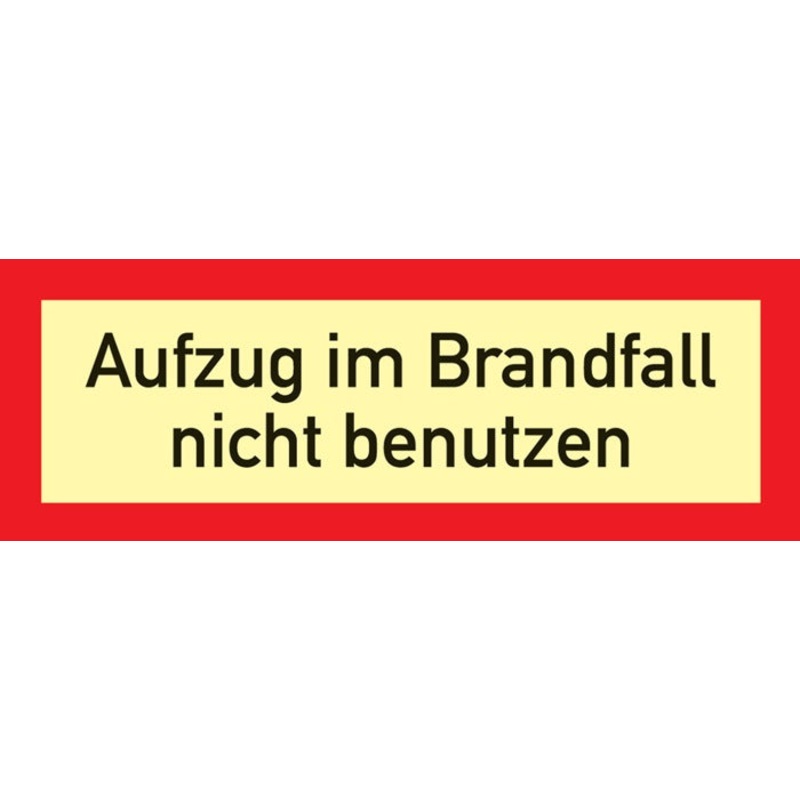 Brandschutzzeichen DIN 4066 ( 3000277596 ) L297xB105 mm Folie