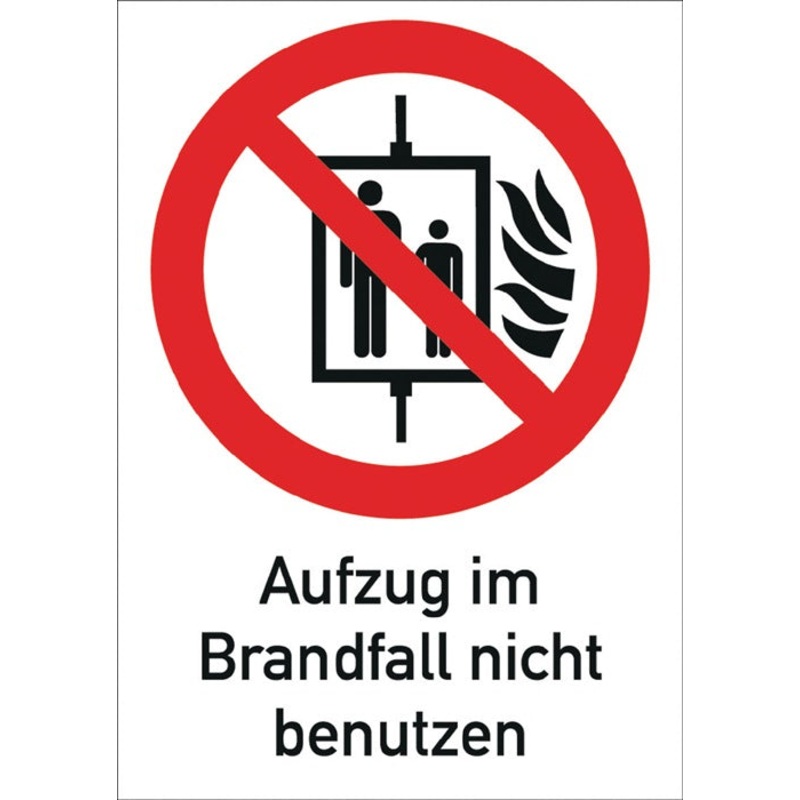 Verbotszeichen ( 3000277612 ) ASR A1.3/DIN EN ISO 7010 Folie