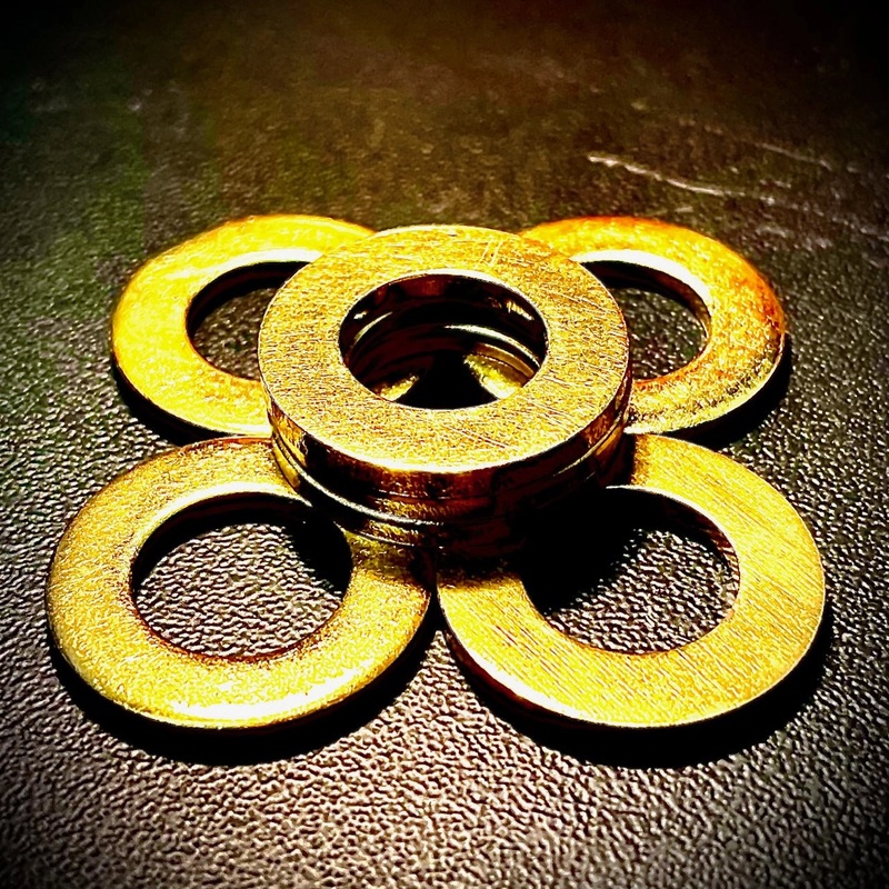 M2.5 – M16 Washers Flat Form A Brass DIN125A