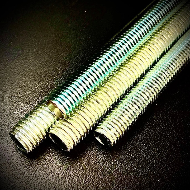 Metric Zinc BZP Grade 4.8 All Threaded Bar Stud Rod 1m
