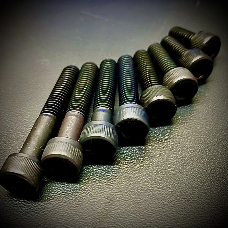 M7 Socket Cap Allen Screw Bolt 12.9 Self Colour