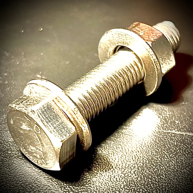 M6 x Over 45mm Hex Set Screw Nut Washers A2 304