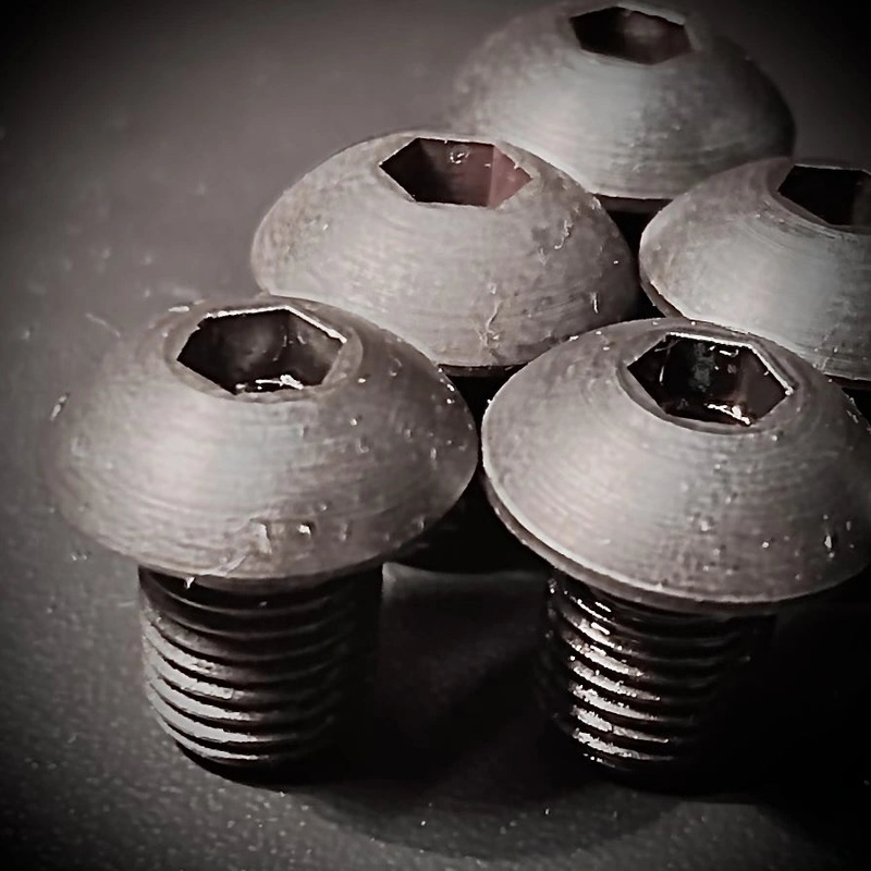 UNF 5/16 Socket Screw Button High Tensile 10.9 Self-Colour