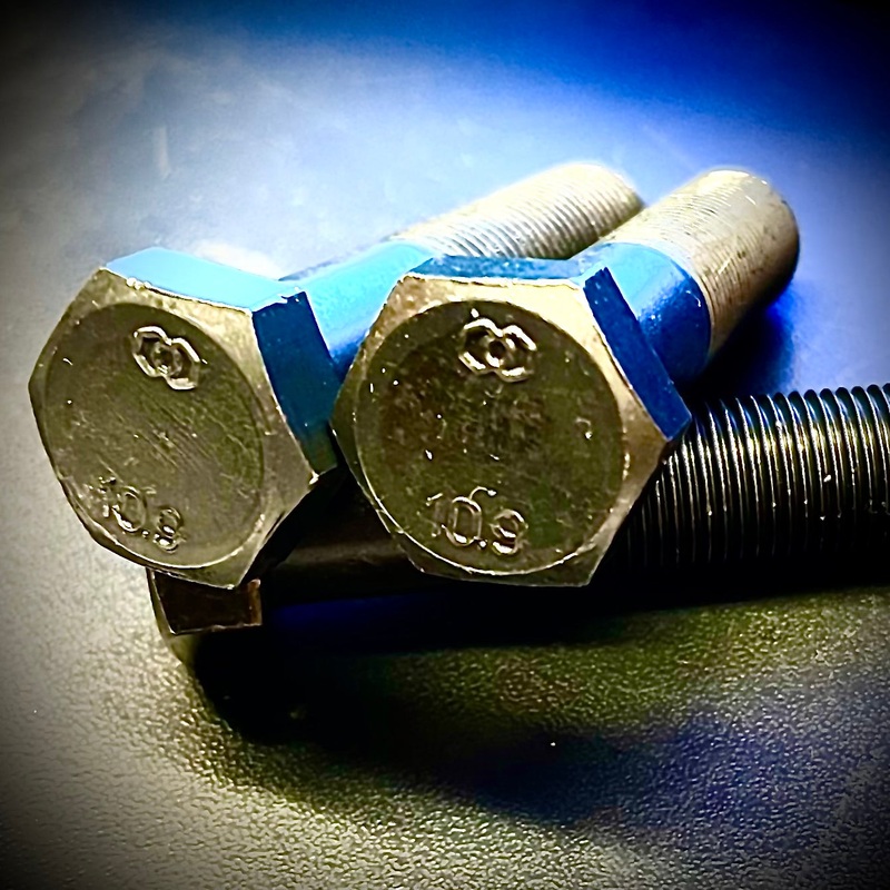 M14 M16 M20 x 1.5P Fine Pitch Hex Bolt HT 10.9 Self Colour DIN 960