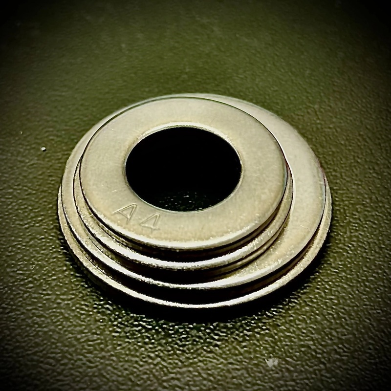 M3 – M12 Washers Flat Form A A4 316 Stainless Steel DIN 125