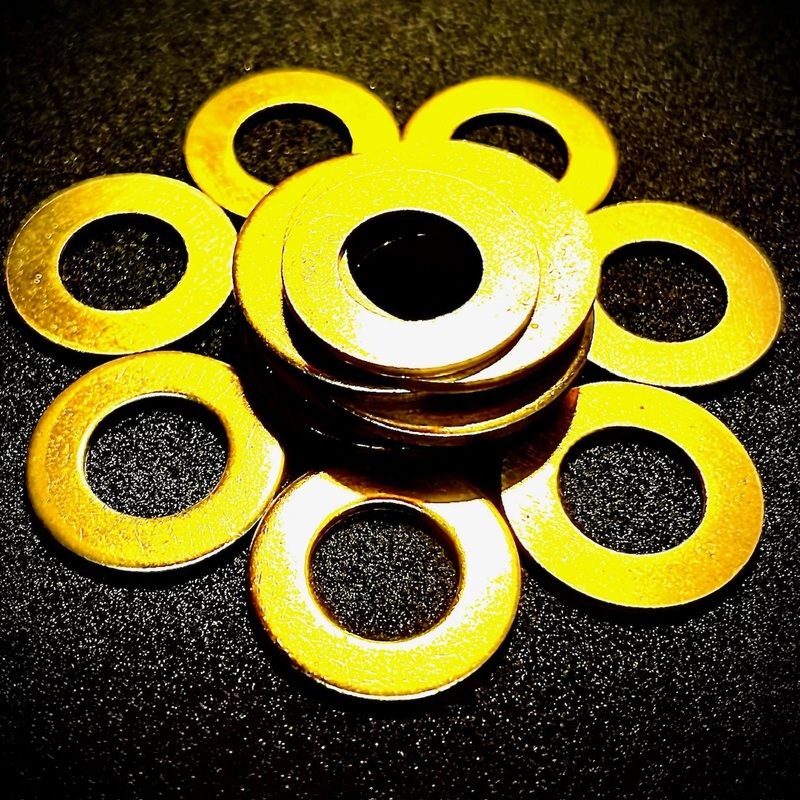 M6 – M16 Brass Form B Washers BS 4320B
