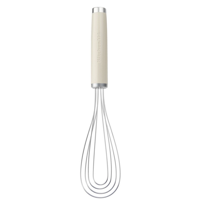 KitchenAid Classic Flat Whisk  Almond Cream