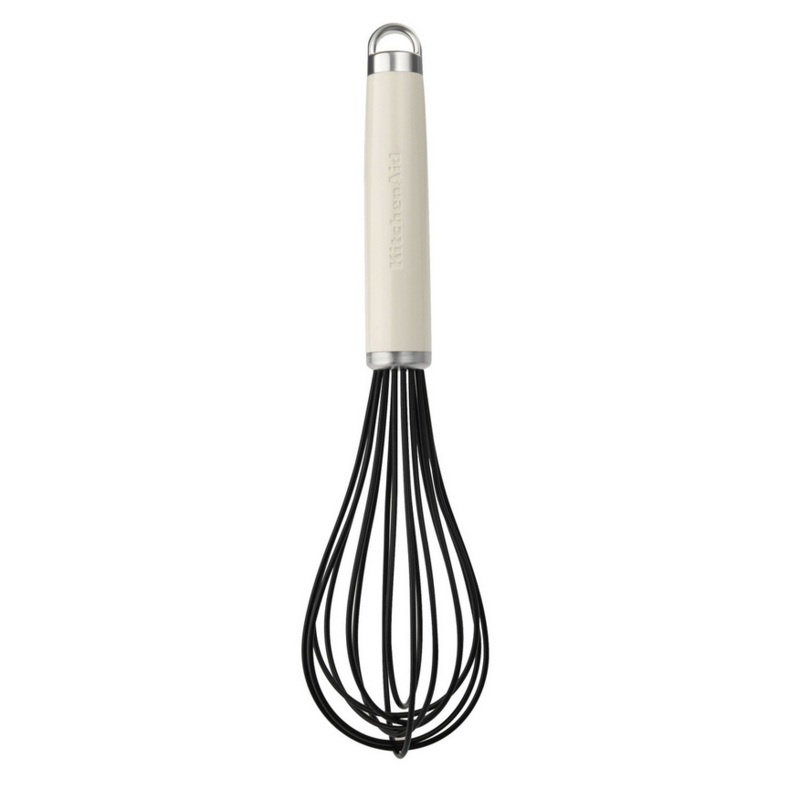 KitchenAid Silicone Whisk  Almond Cream