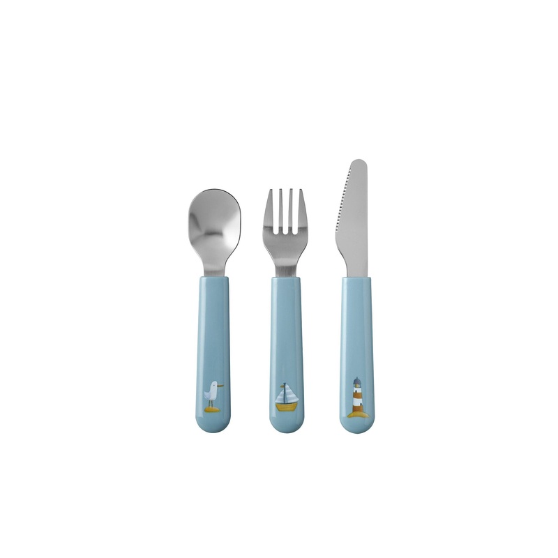 Mepal Mio Children’s cutlery set  3 pcs – Sailors Bay