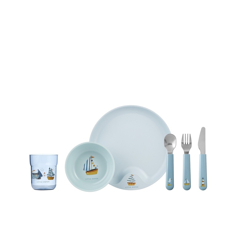 Mepal Mio Children’s Dinnerware Set 6 pcs – Sailors Bay