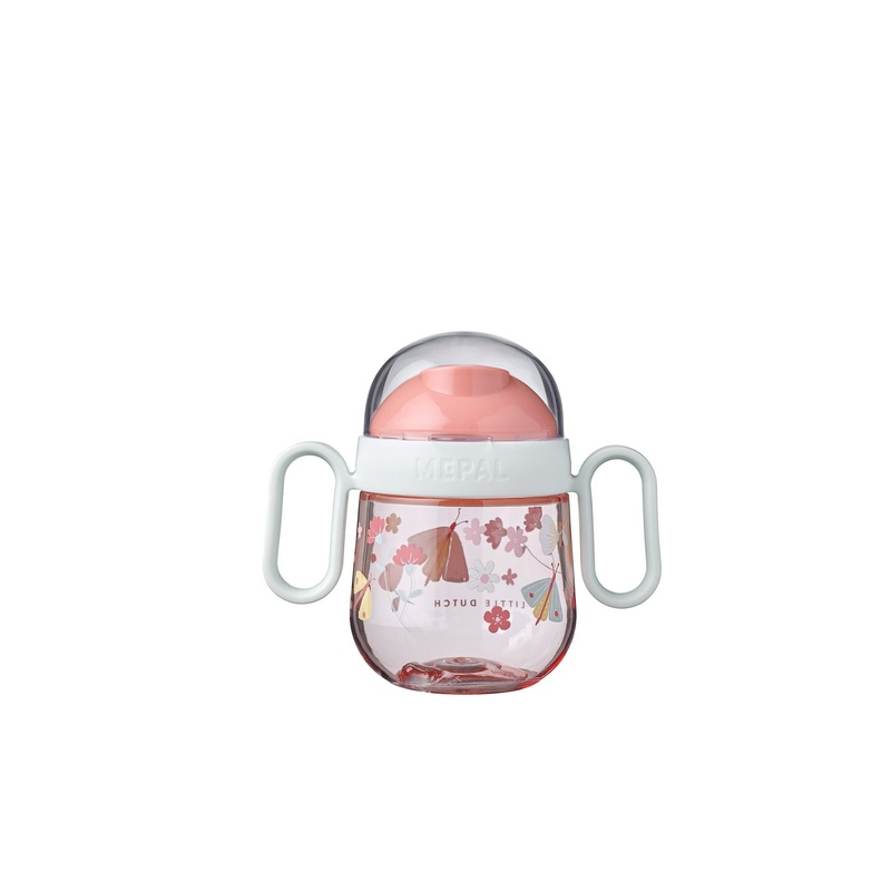 Mepal Mio Non-Spill Sippy Cup 2.0 – Flowers & Butterflies