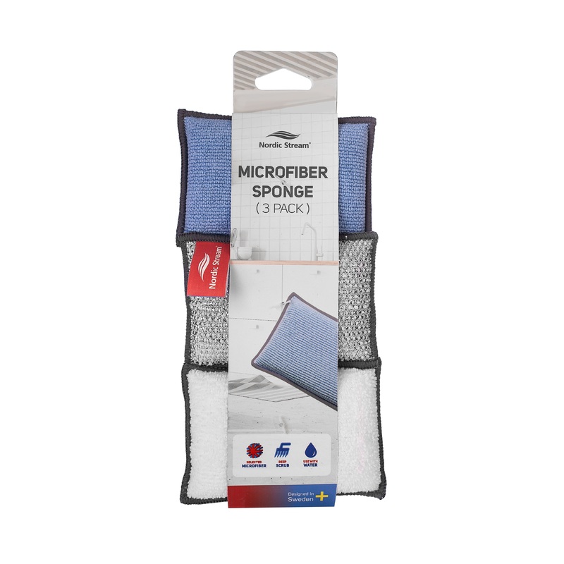 Nordic Stream Microfibre Sponge Kit