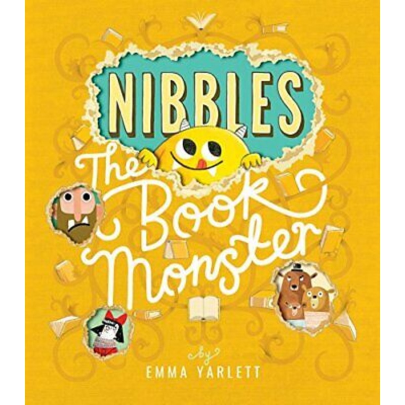 Nibbles The Book Monster Hardback Book