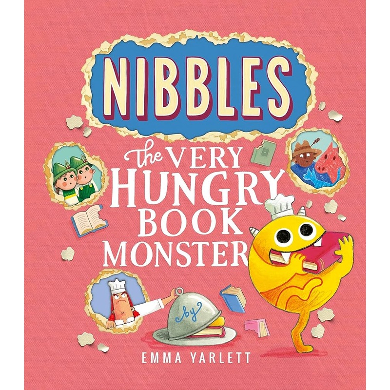Nibbles The Very Hungry Book Monster Hardback Book