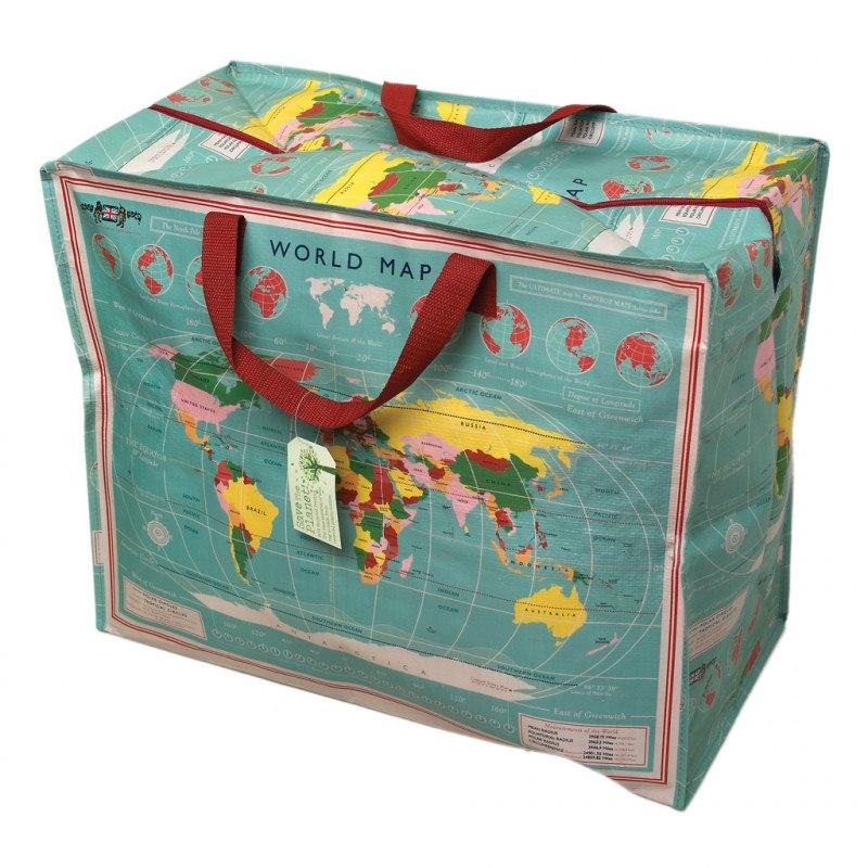 Rex Jumbo Storage Bag – World Map