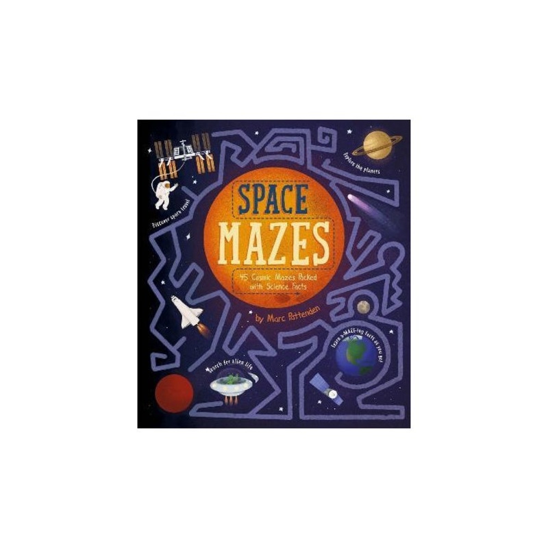 Space Mazes Puzzle Book