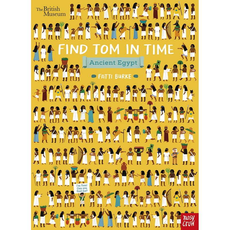 Find Tom In  Ancient Egypt Hardback Book