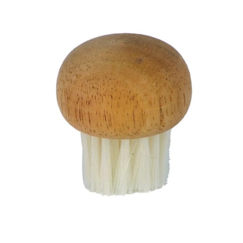 KitchenCraft Wooden Handled Mushroom Brush