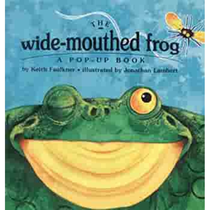 Pop Up Wide Mouthed Frog Book