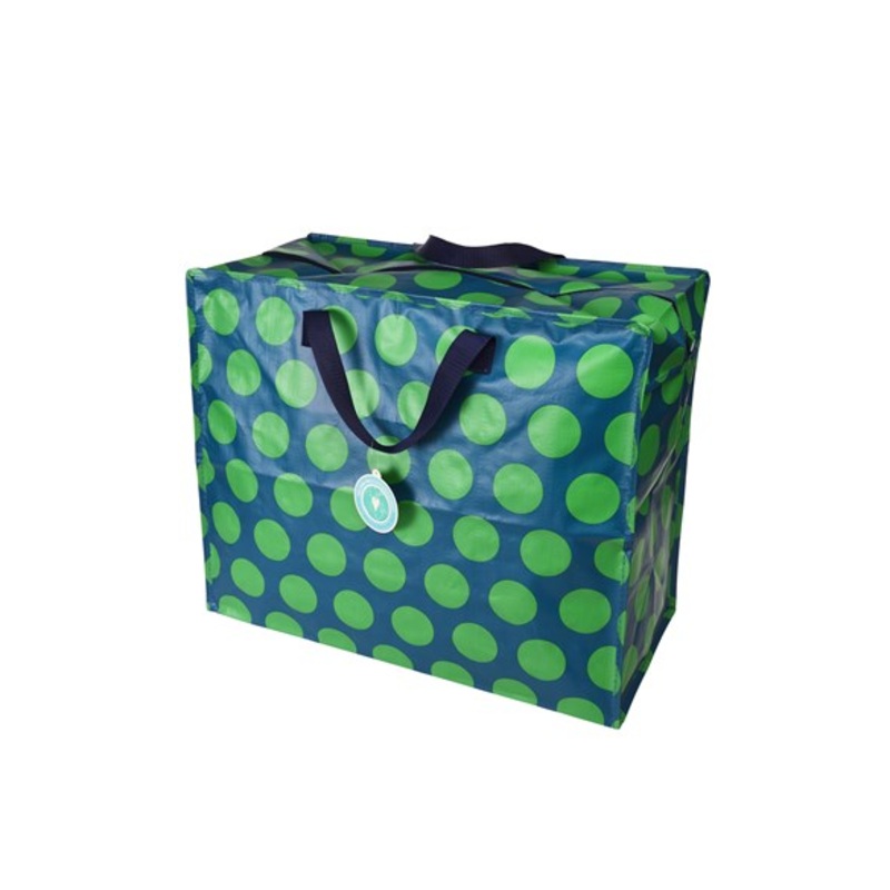 Rex Jumbo Storage Bag – Green on Blue Spotlight