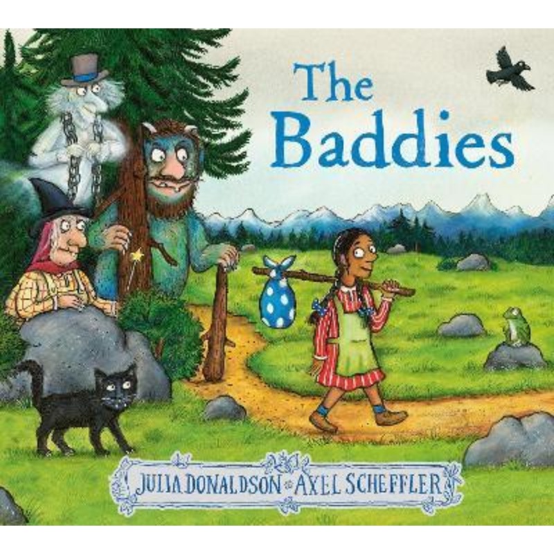 The Baddies Hardback Book