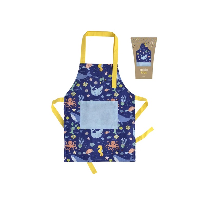 Ladelle Kids Apron – Ocean