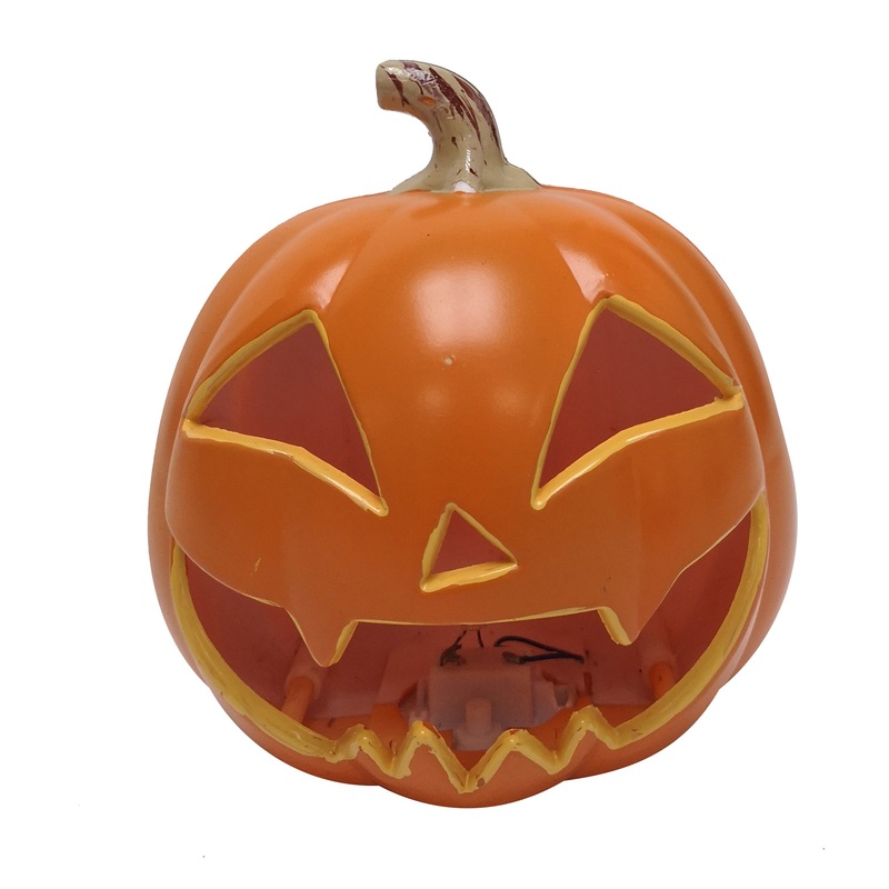 Light Up Pumpkin 12cm Dia