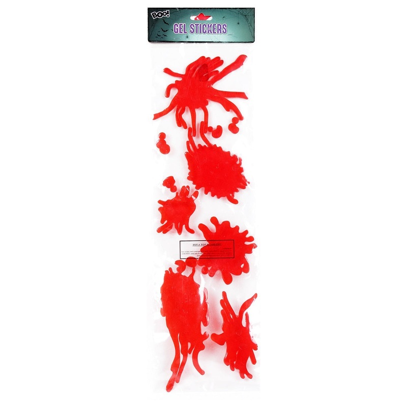 Gel Stickers – Keep Out Blood Splat 50cm