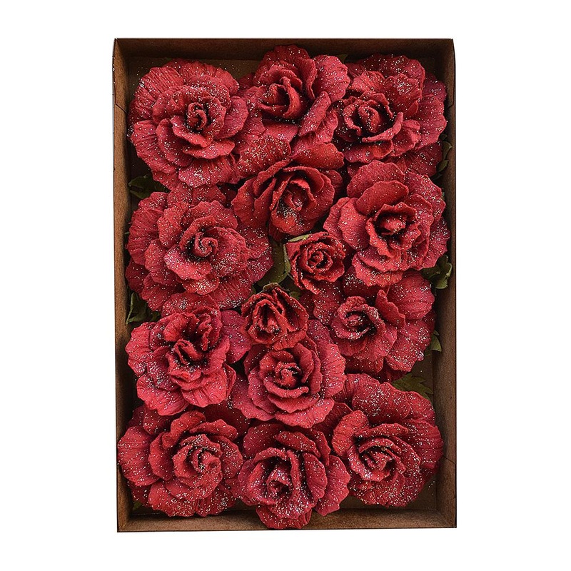 Little Birdie Handmade flowers- Bonita Love & Roses 20Pcs