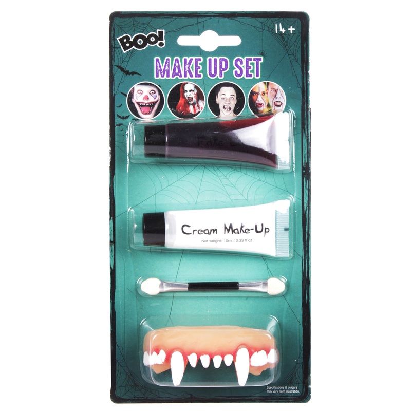 Make-Up Kit with Teeth 4pc