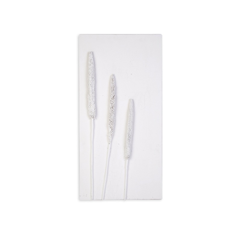 Wall Decor Handmade 3D Botanical Glimmer Meadow Approx H28 X L12 X D0.78inch 1pc