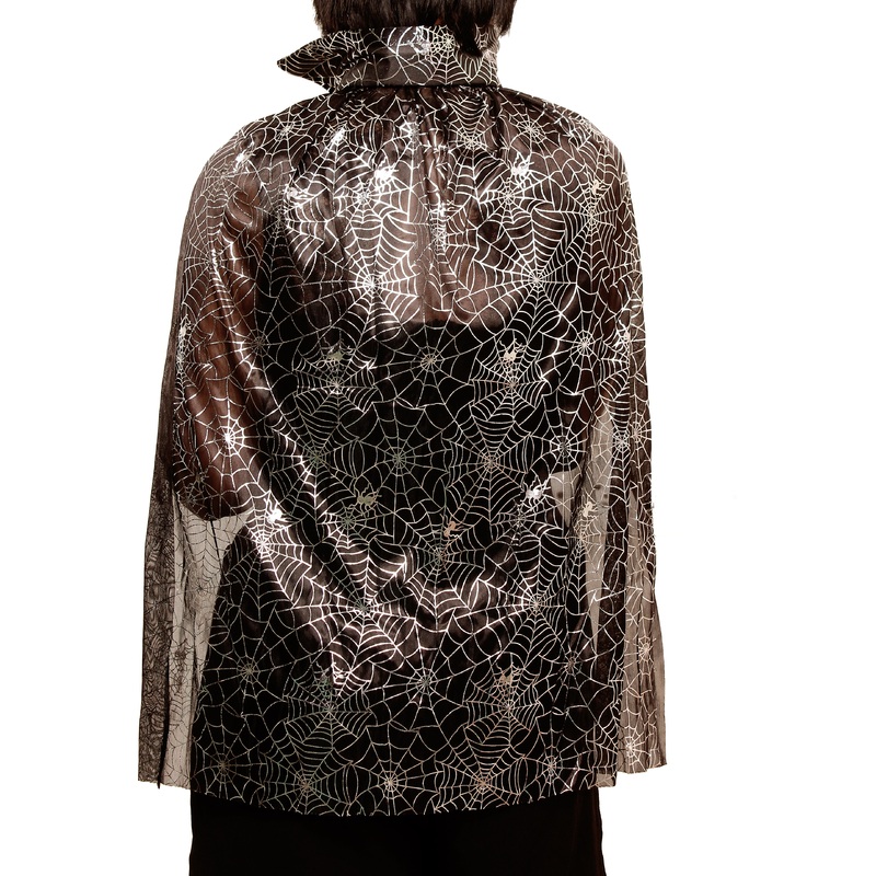 Witches Cape – Kids Small Spider Web – 76 x 70cm (30 x 27.5)