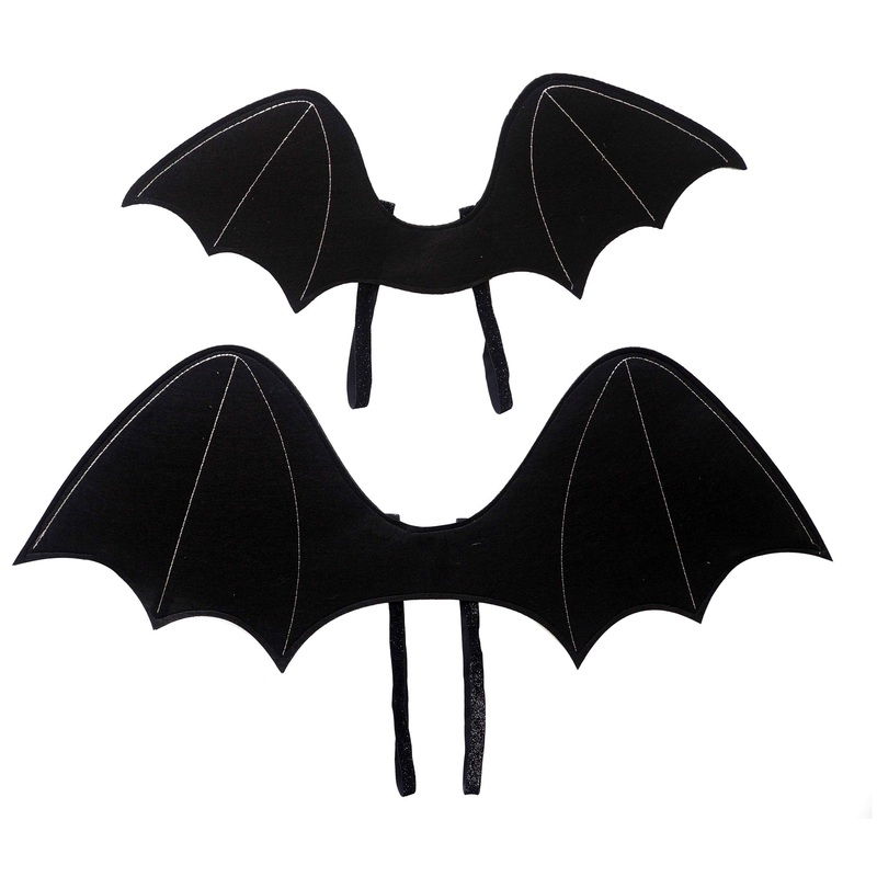 Bat Wings Kids 59cm Black