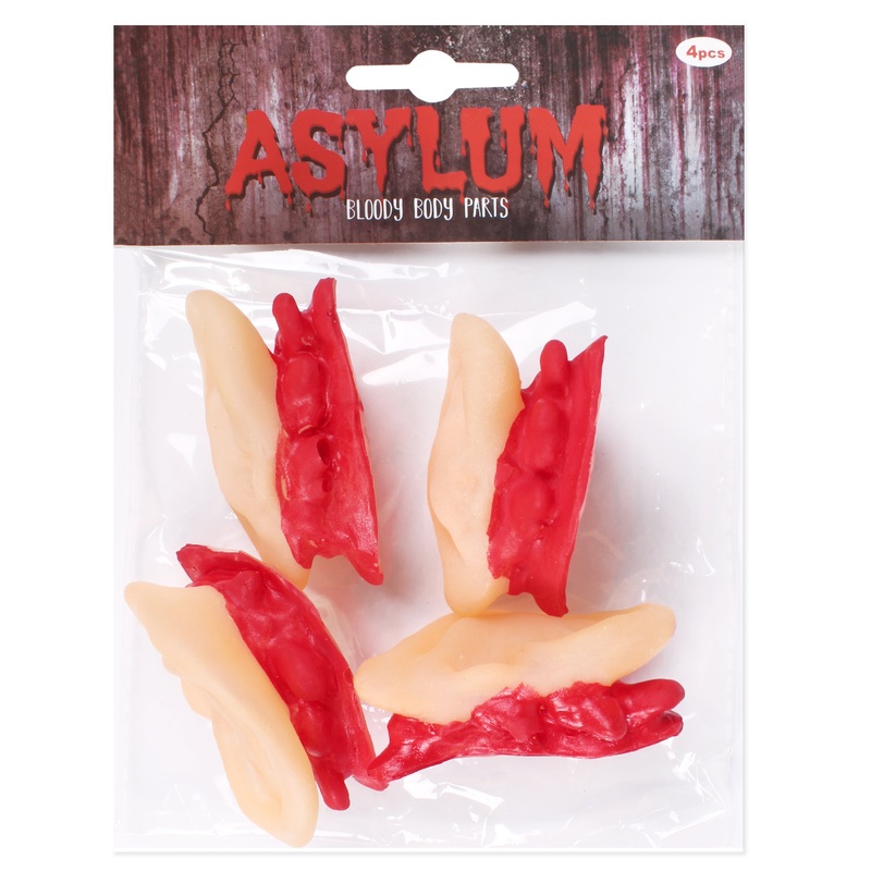 Bloody Body Parts – Ear (Pack of 4)
