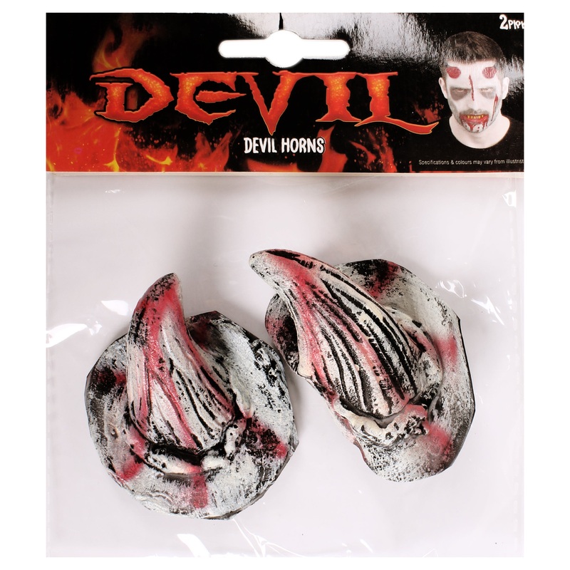 Devil Horns Black – Demon Horn 2pc