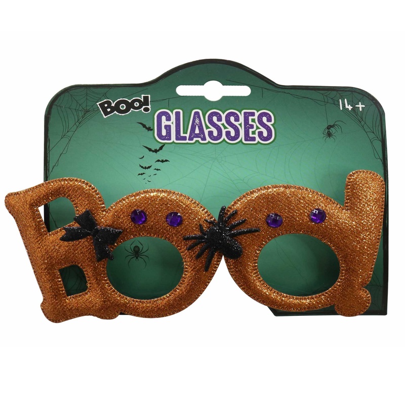 Halloween Glasses Gold