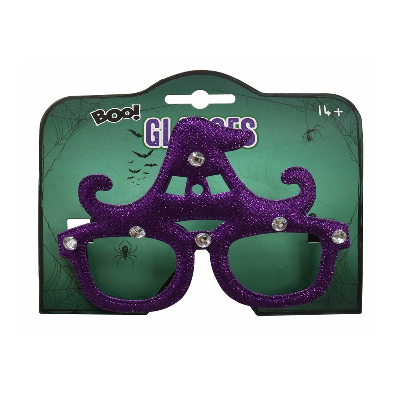 Halloween Glasses Purple