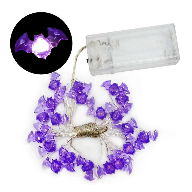 Hanging  LED String Light- 10 Bulbs, Blue