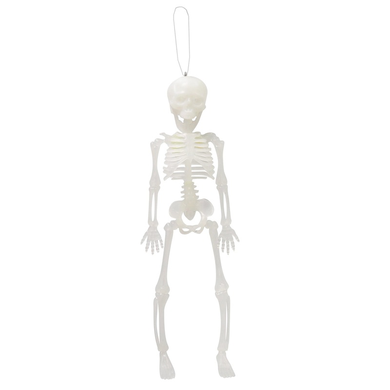 Hanging Skeleton 30cm Transparent