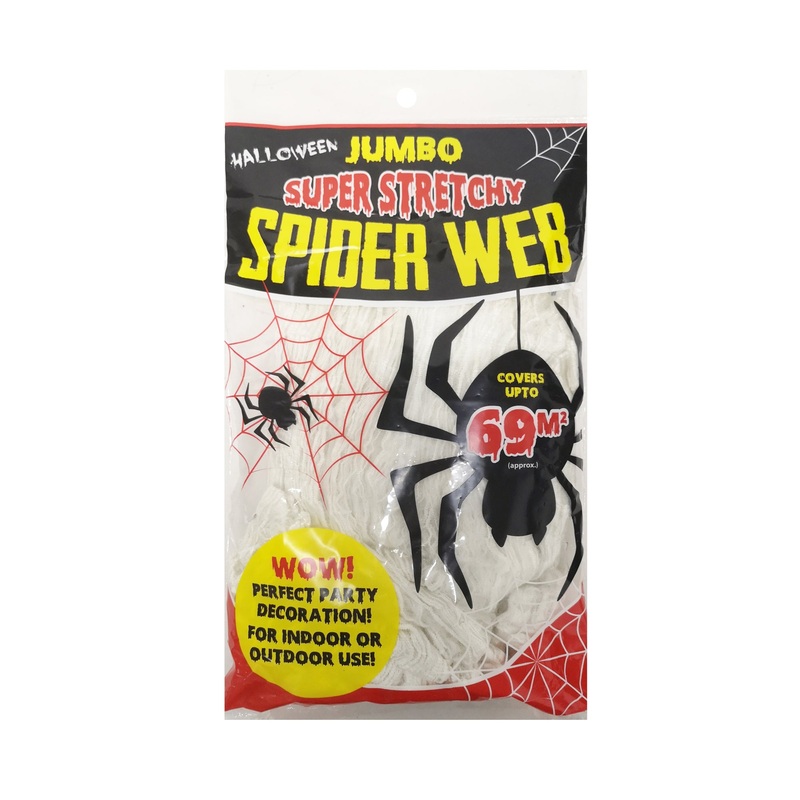 Jumbo Spider Web 69M White 220G