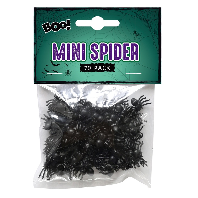 Mini Spider Black 70Pc