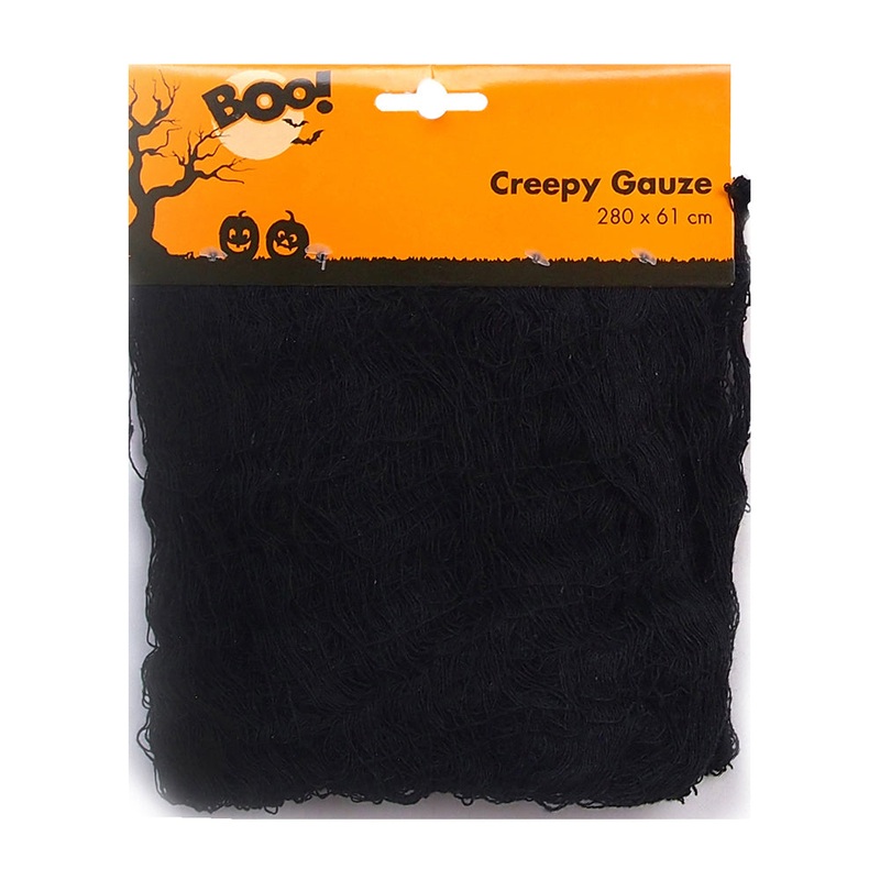 Spooky Fabric – Black, 2.7m