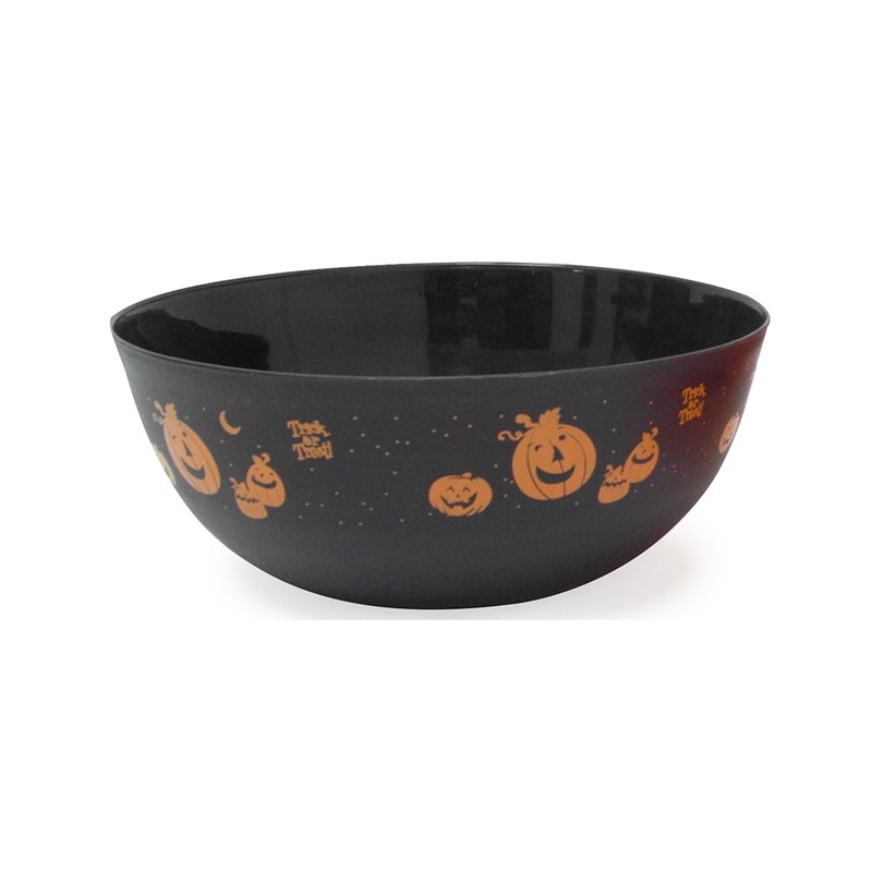Trick or Treat Bowl – Black, 1pc