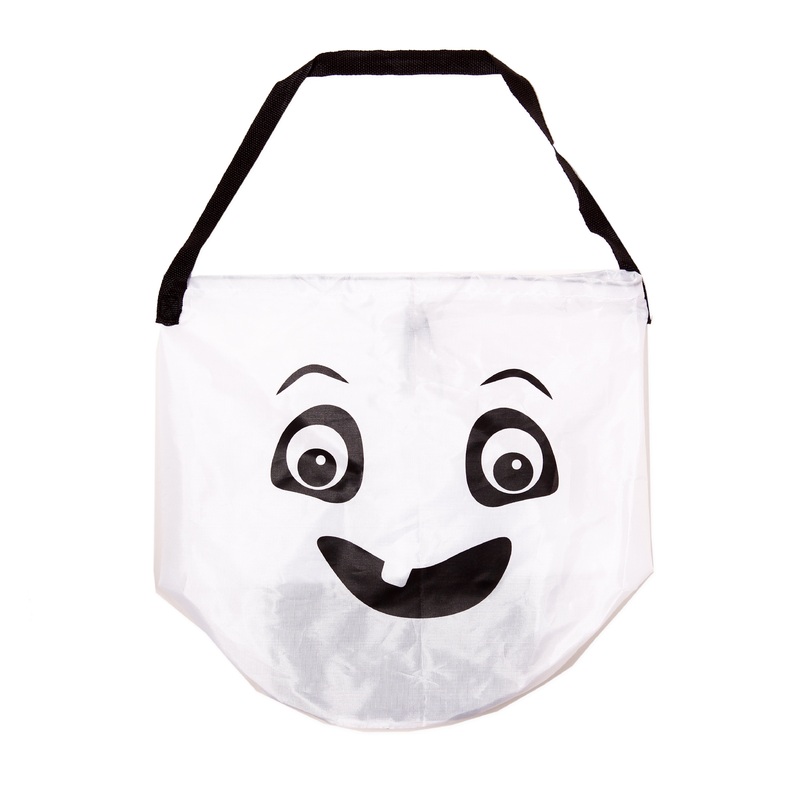 Trick or Treat Sacks White 31.5 cm 1pc