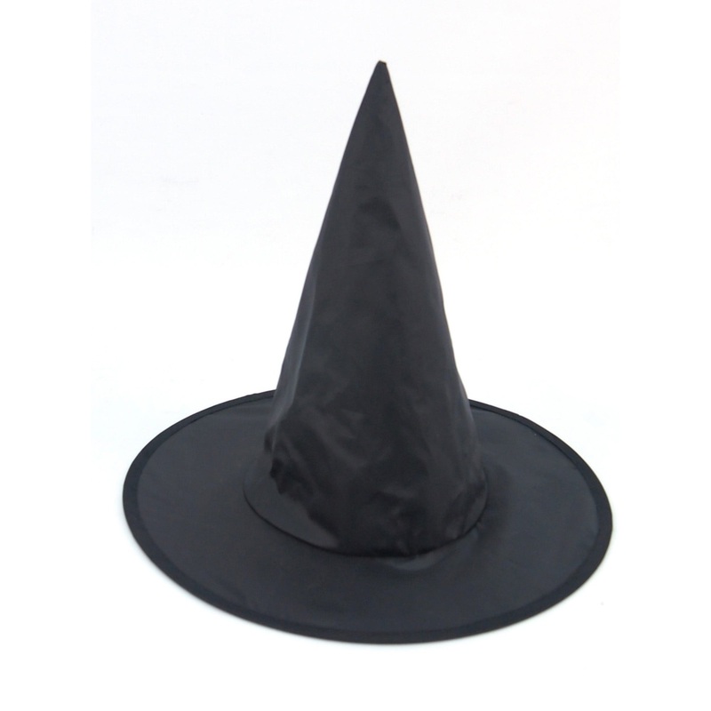 Witch Plain Hat Black