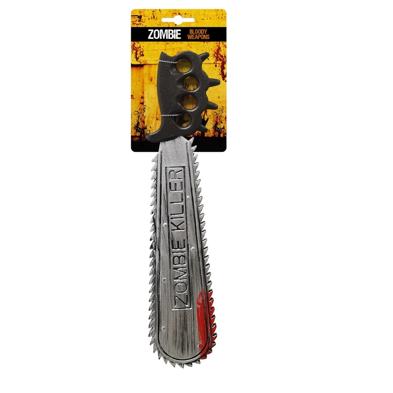 Zombie Bloody Weapon Chainsaw 4 X 20Inch
