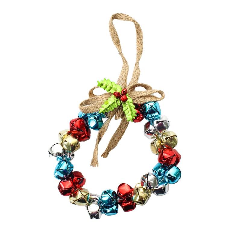 Christmas Hanging Nutbell Wreath – 1pc