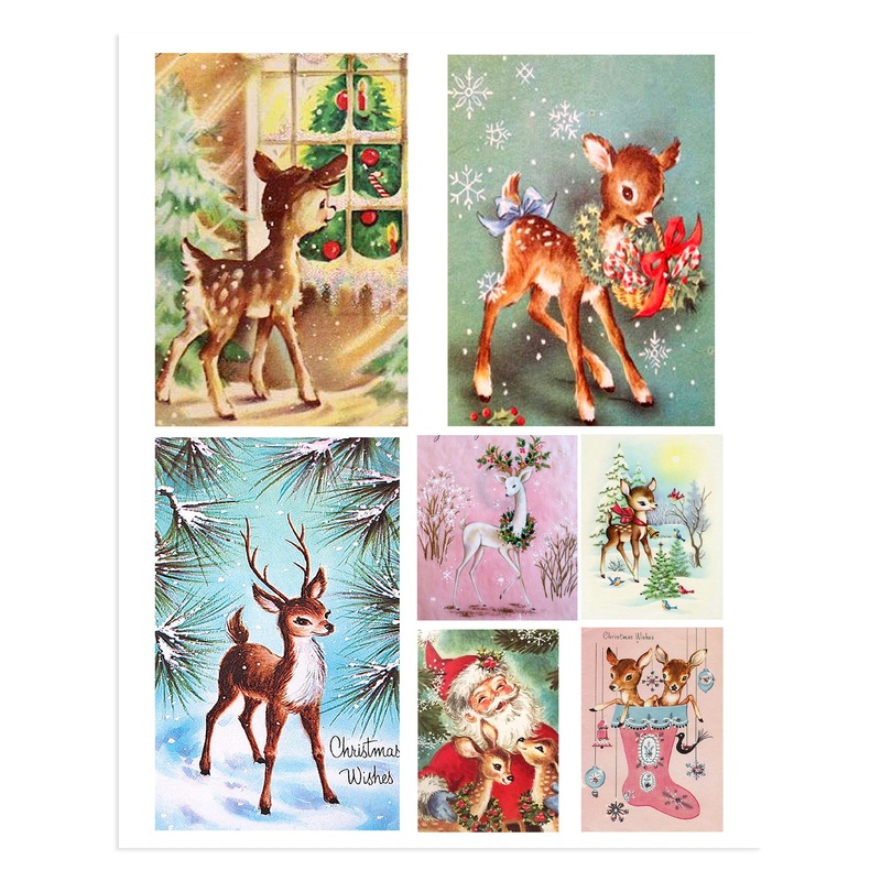 Deco Transfer Sheet – Christmas Time, 10 X 7.5inch, 1pc
