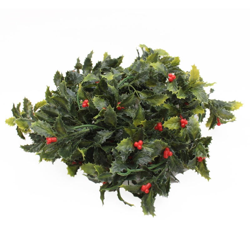 Mini Holly Garland – 150cm, 1pc