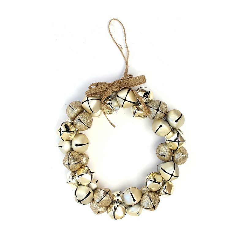 Nutbell Wreath Golden 14cm xb2735